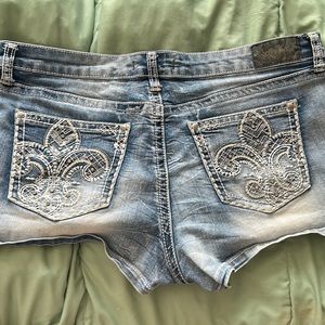 Denim Shorts embellished